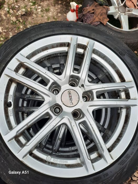 Ляти джанти с гуми,5×112, 17цола