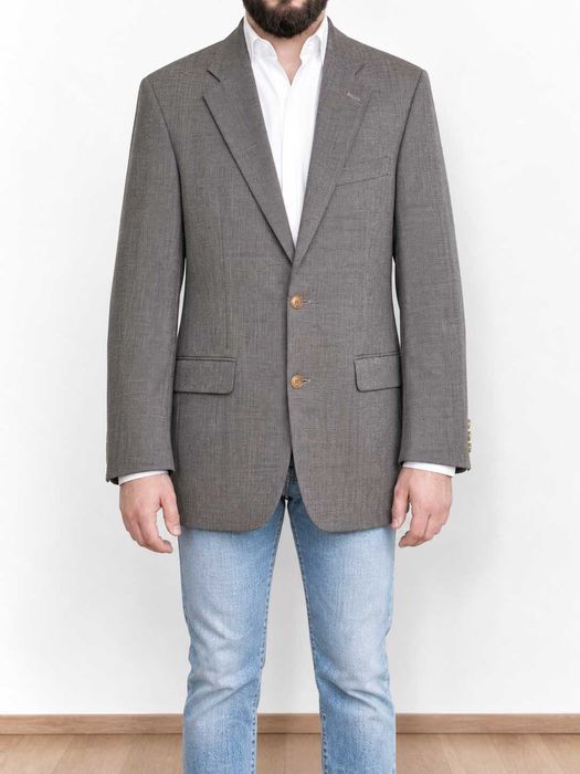 Sacou Paul Kehl 1881 - gri elegant, mărime L, clasic business casual