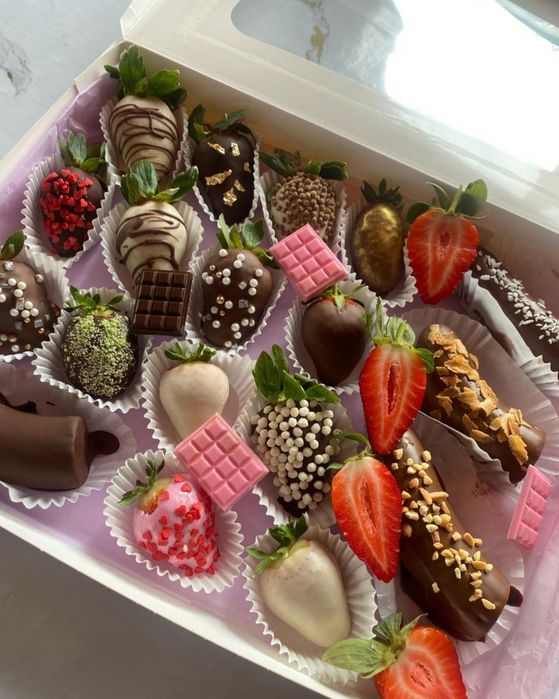 Клубника в шоколаде