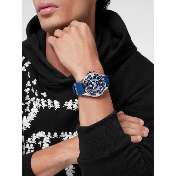 Мъжки часовник Philipp Plein THE $KULL CARBON FIBER PWAAA1722