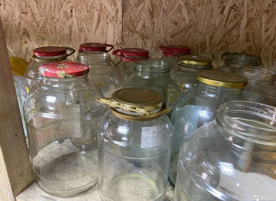 Резьбовые банки под варенье