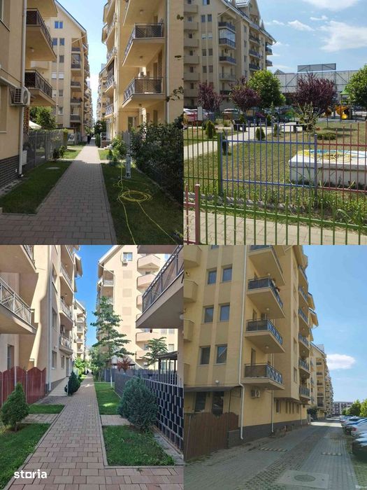 Apartament cu curte proprie și loc de parcare
