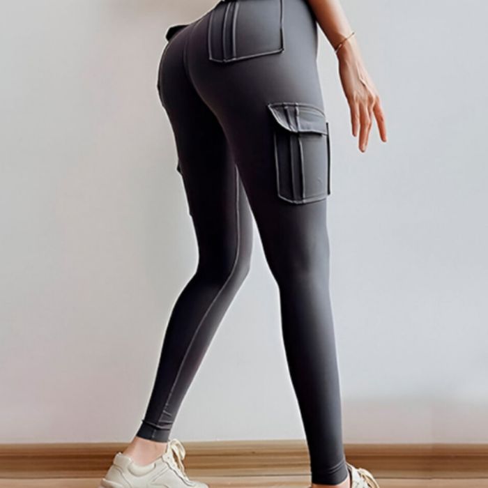 Дамски панталон с висока талия