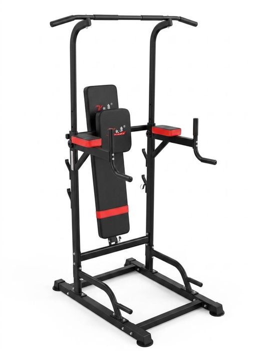 Turnik stoyka + Press skameyka - Pull up + Did station