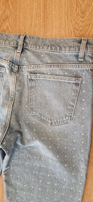 Jeans cu pietre Zara 38