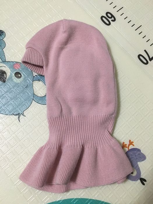 Шапка-шлем для девочки