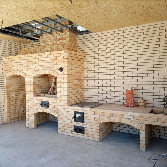 Мазары.мангалы.камины.каменщик облицовщик