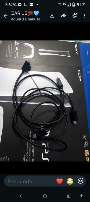 Cablu hdmi PS 5 original