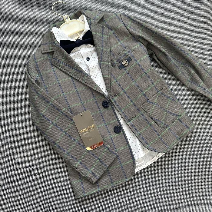 Пиджак рубашка детский на мальчика