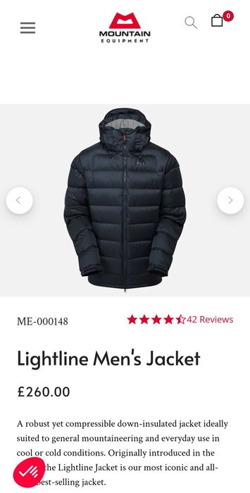 geaca de puf outdoor mountain equipment