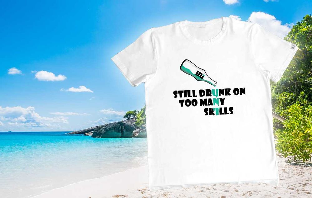 Тениска с надпис (фланелка, тениска) - ЛИКВИДАЦИЯ