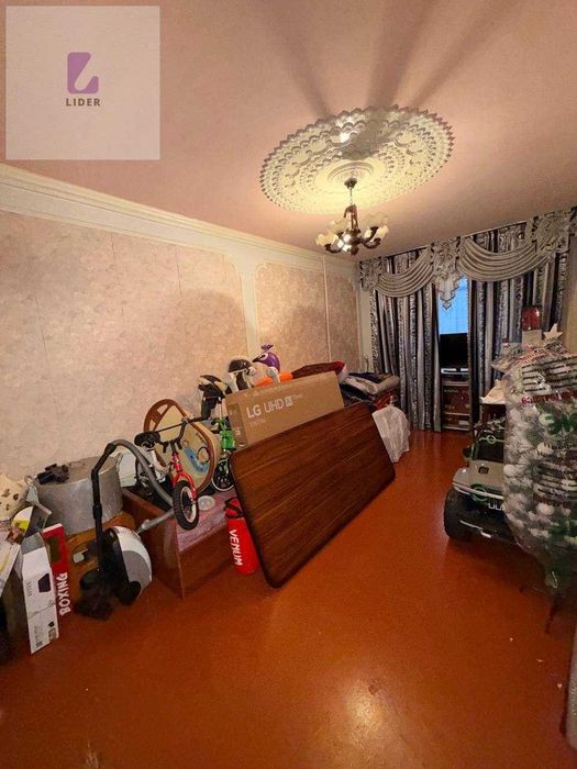 4х комнатная квартира, имеется 6м балкон, Согдиана