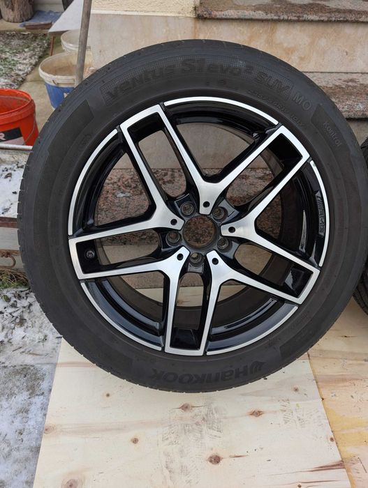 Jante Roți origin Mercedes R19 2 latimi AMG Night Packet GLC C253 X253
