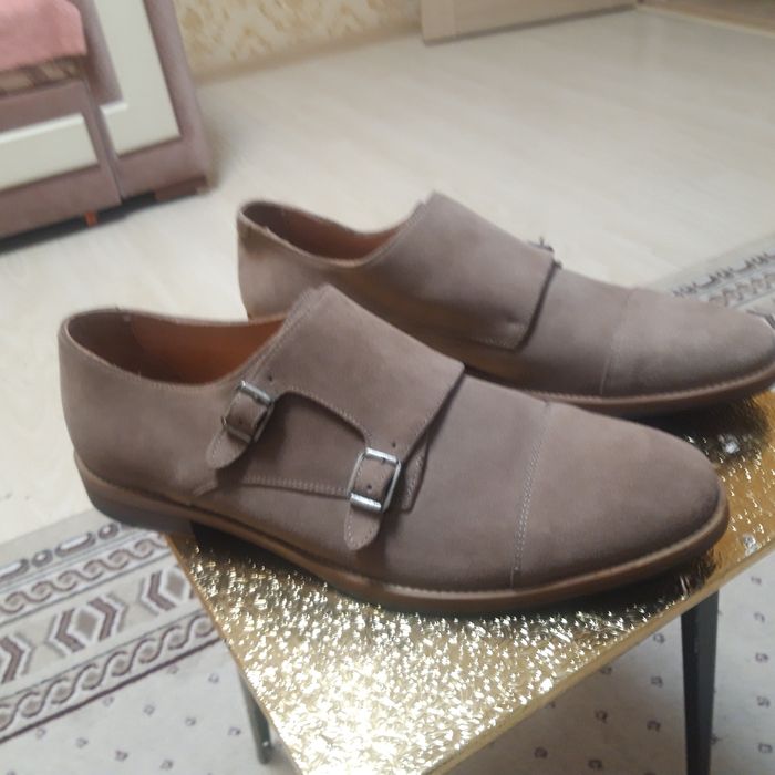 Обувь мужская замшевая