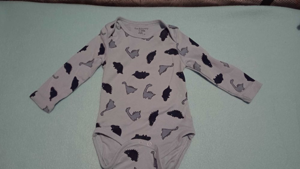 9 бр. Бебешки бодита с дълъг ръкав