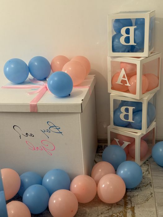 Шарики на гендер пати