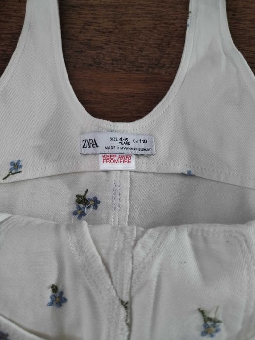Дънков гащеризон Zara 110 размер
