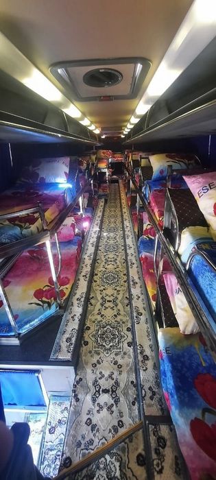 Хоргосга рейсимиз бор автобусда.
