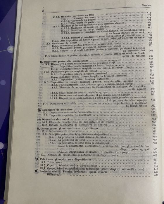 Ion Stanescu - Dispozitive pentru mașini-unelte. Proiectare, construcție. 1979