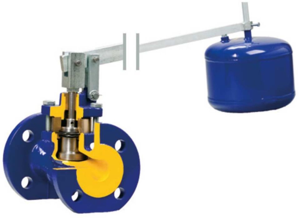 Поплавков вентил 2"  PN10