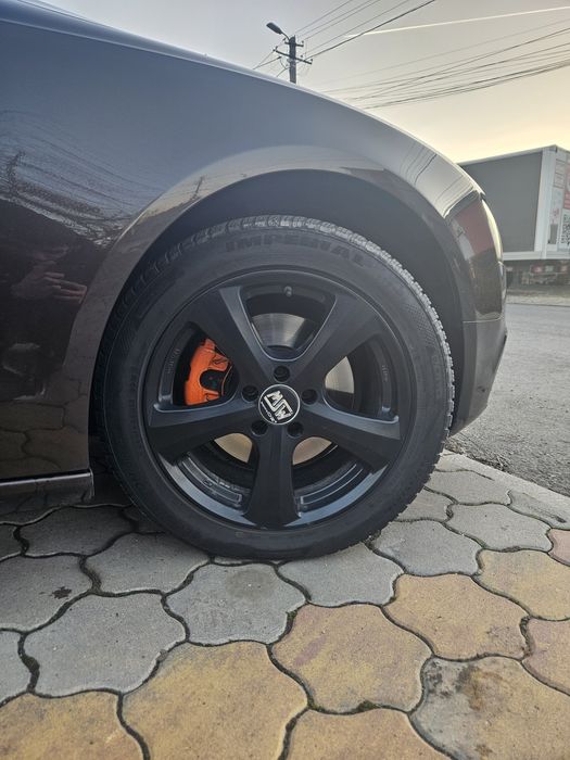 Jante R17 5x112 Audi A5 + anvelope All Season (set complet)