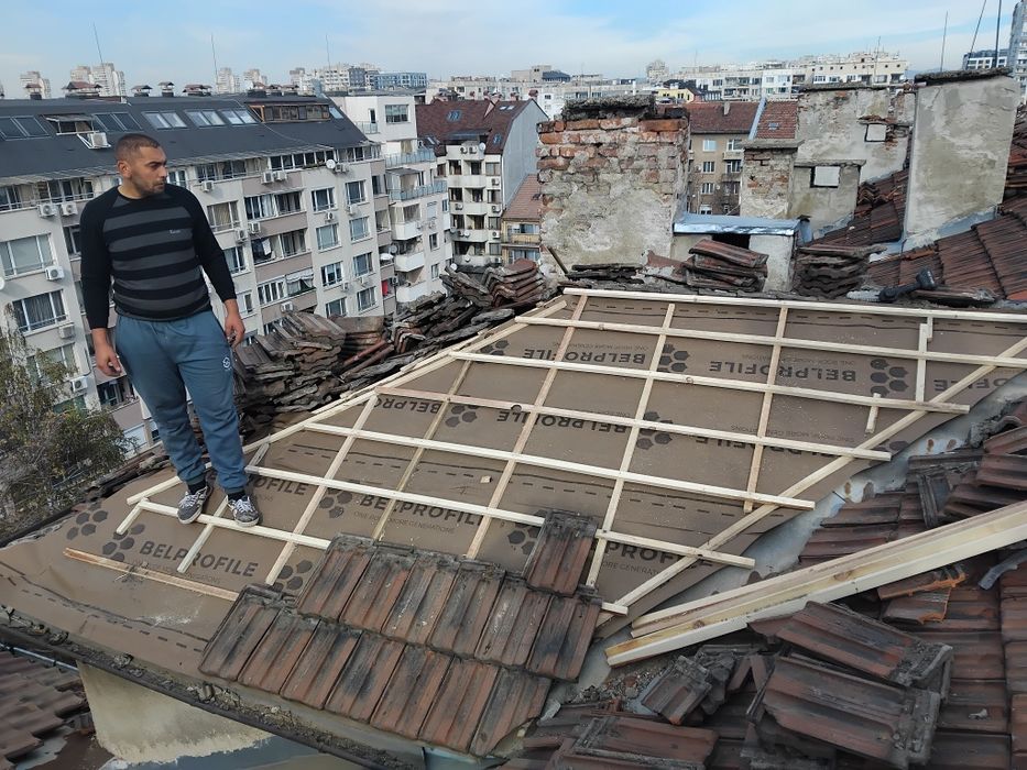 Ремонт на покриви доверие 
Ремонт на покриви с керемиди
Х