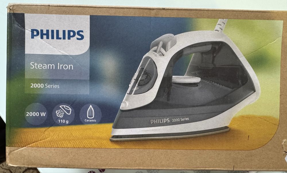 Парна ютия Philips 2000 Series (DST2020/80) Gray