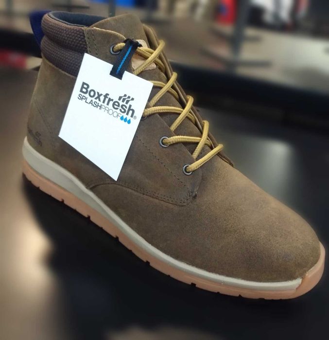 Супер Оферта -89.99лв..-Мъжки зимни обувки естествена кожа Boxfresh