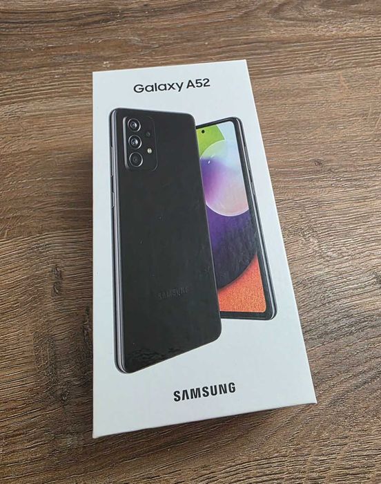 Telefon SAMSUNG GALAXY A52 128 GB, negru