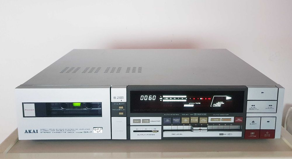 Deck Akai GX-7 - 3 capete dublu cabestan