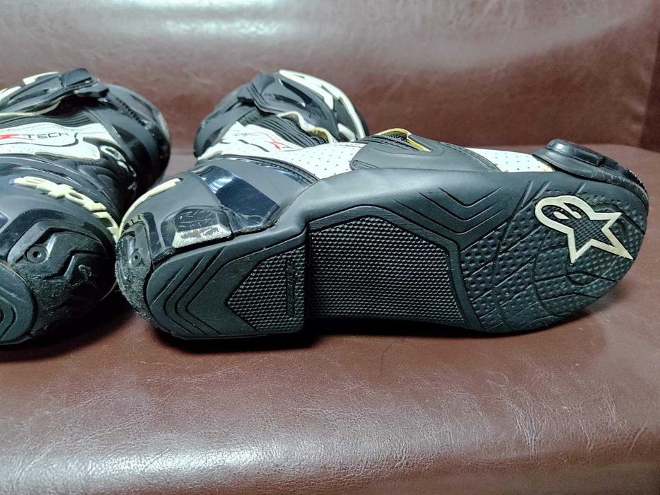 Мото ботуши Alpinestars Supertech R Perforated вентилирани номер 42