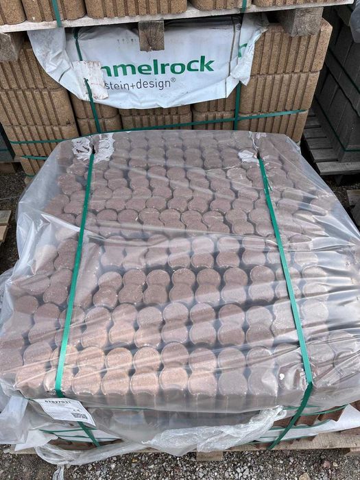 Duofix палисада Semmelrock 9,4 x 6 x 25, цвят: кафяв