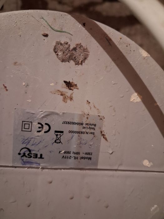 Отоплителна печка "Tesy" тип "духалка "