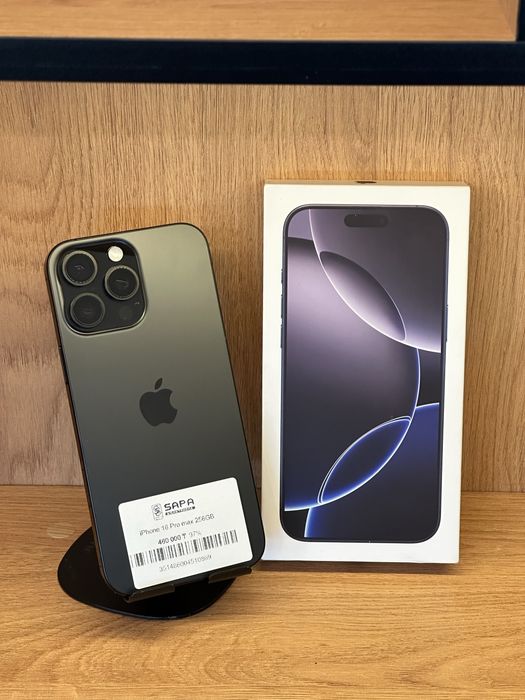 айфон 16 про макс 256гб черный