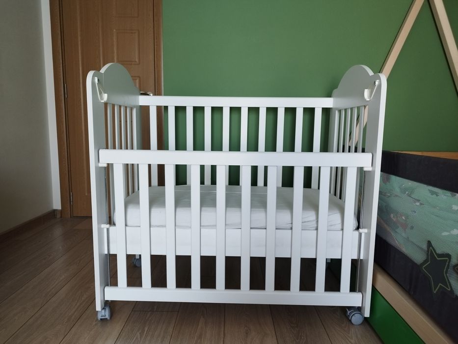 Бебешко креватче+ матрак с бамбук