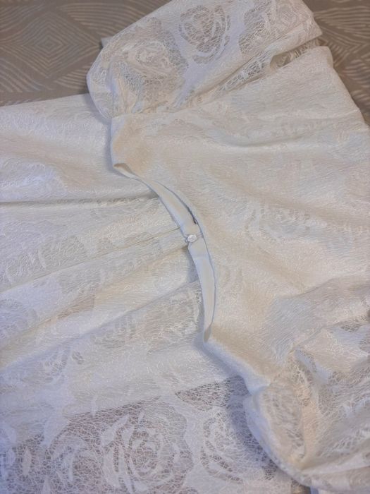 Белое платье Hand Made размер S