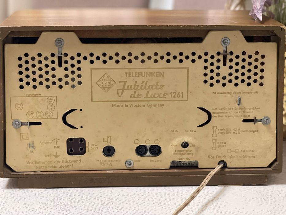 Vintige Radio functional