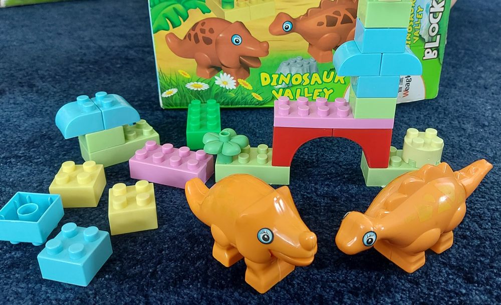 Конструктор Динозавърски свят големи части