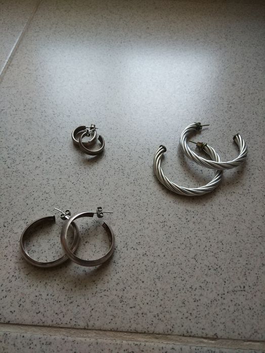 обици имитационна бижутерия