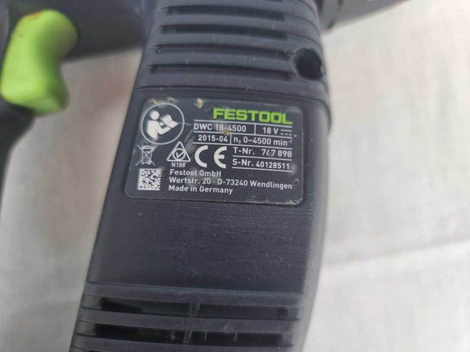 FESTOOL DWC 18-4500 - Акумулаторен винтоверт за гипсокартон