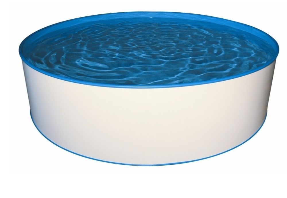 Piscina rotunda cu diametrul de 4,5m si adanca de 1,40m