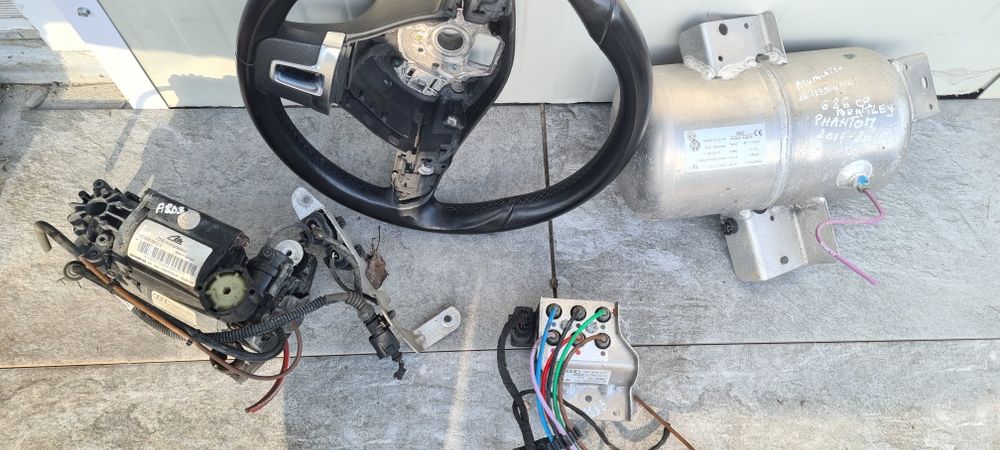 Volan piele cu comenzi vw passat b7,compresor perne aer, Audi A8 D3