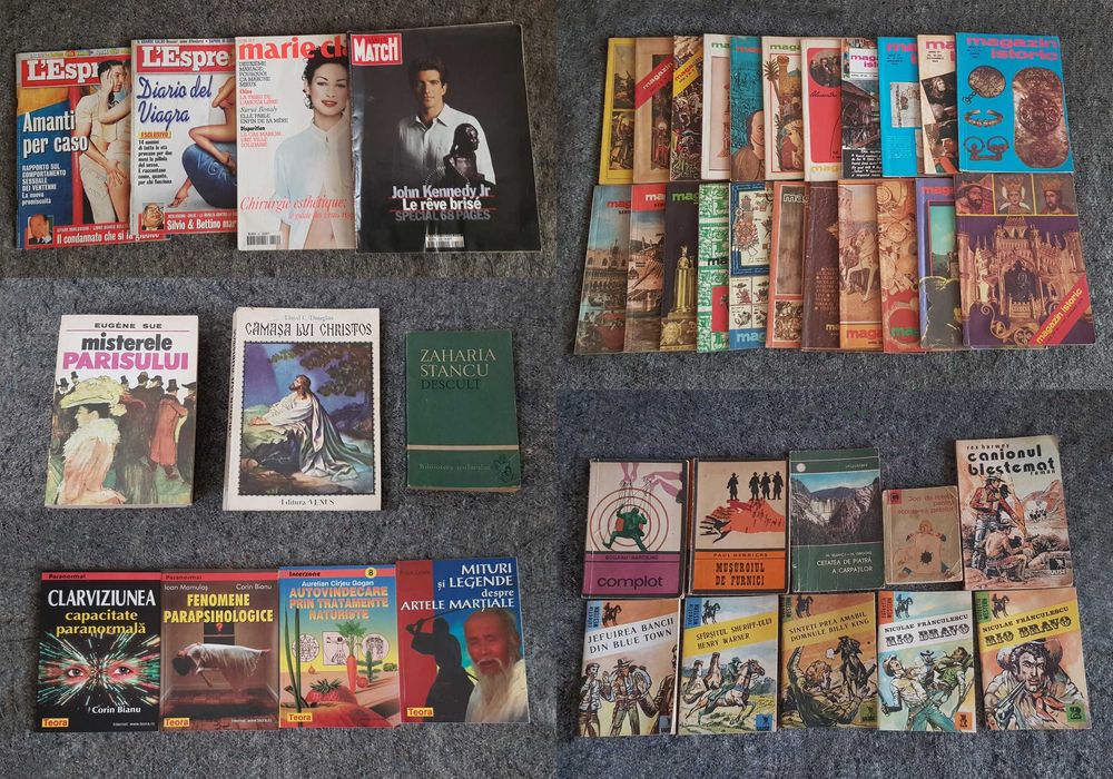 Reviste + Magazin istoric + Carti