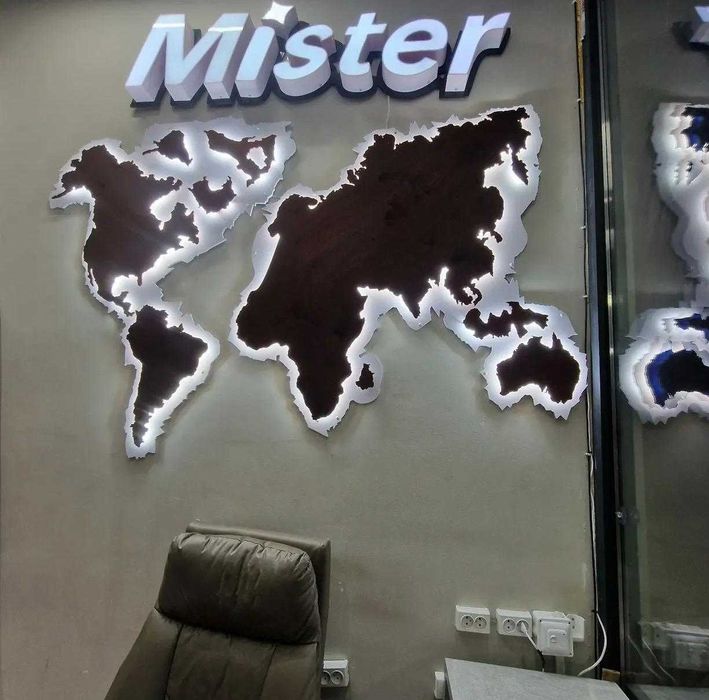 Бегущая строка Шымкент Лайтбокс печать Баннера