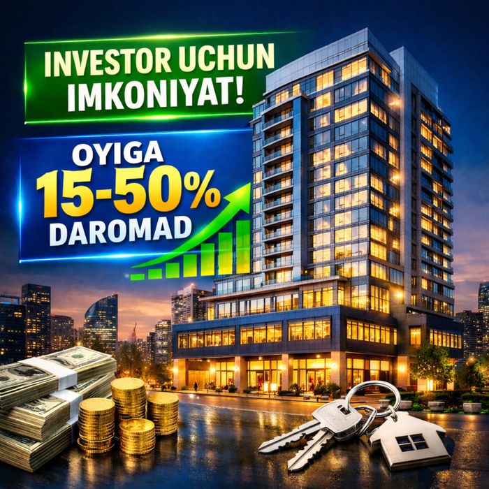Investorlar uchun tayyor ko‘chmas mulk loyihasi