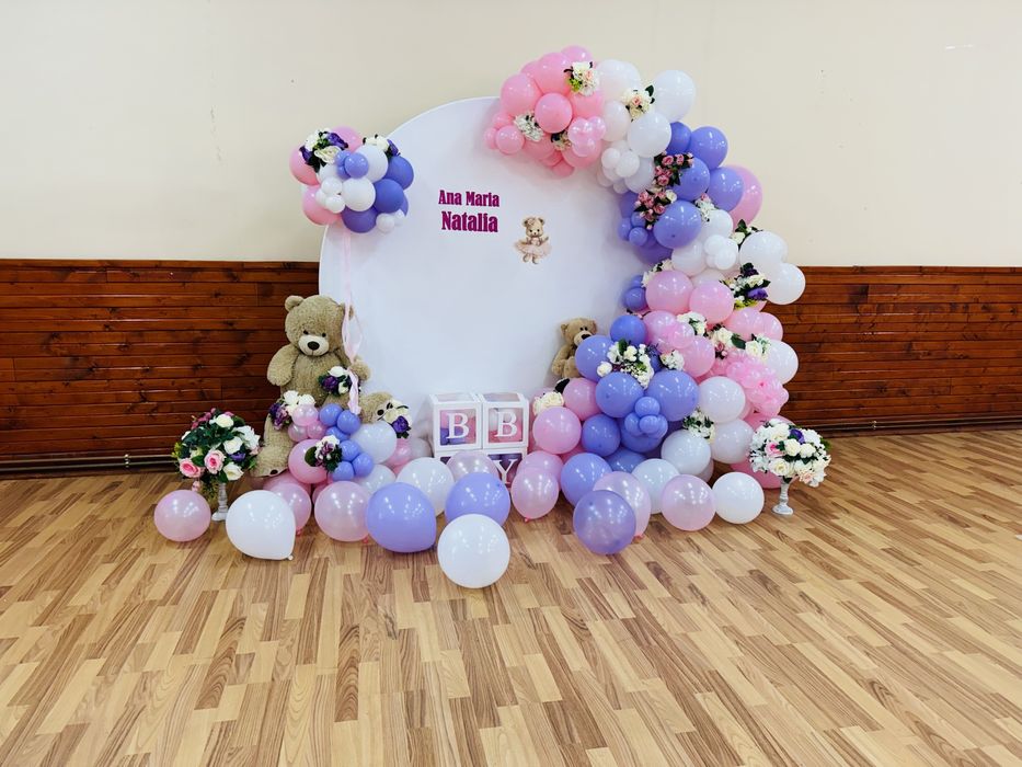 Arcada baloane /arcada flori /decoratiuni nunta/botez/aniversari
