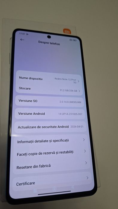 Vind redmi note 12 pr0 5g.