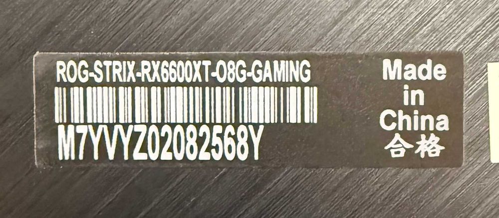 ТОП състояние Видео карта ASUS ROG Strix Radeon RX 6600 XT OC Edition 8GB GDDR6