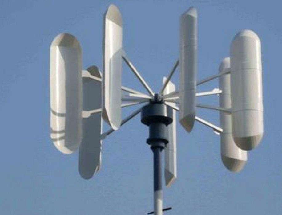 установка и продажа ветровых вертикальных генираторов