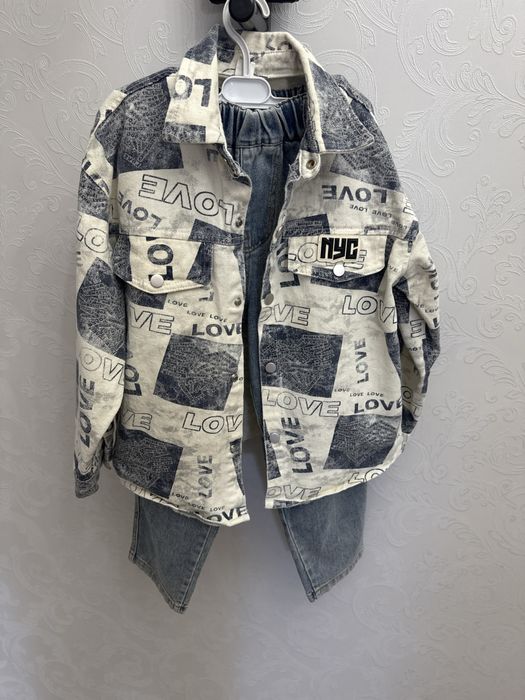 Джинсовый костюм для мальчика